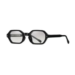 Gafas de Sol Unisex Vintage Poligonales Ligeras de Alta Calidad 2025 con Montura CP sin Aro y Patillas, 3+2 Bisagras, Lentes Ópticas Retro UV400 de PC - Product Image 6