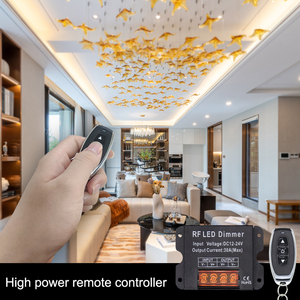 Controlador Remoto <span class=keywords><strong>LED</strong></span> <span class=keywords><strong>de</strong></span> 12V 24V, <span class=keywords><strong>Regulador</strong></span> <span class=keywords><strong>de</strong></span> Intensidad para Tiras <span class=keywords><strong>LED</strong></span>, Interruptor <span class=keywords><strong>de</strong></span> Atenuación, <span class=keywords><strong>Regulador</strong></span> <span class=keywords><strong>de</strong></span> Voltaje 30A 360W <span class=keywords><strong>de</strong></span> Alta Potencia, 1 Año <span class=keywords><strong>de</strong></span> Garantía - Product Image 4