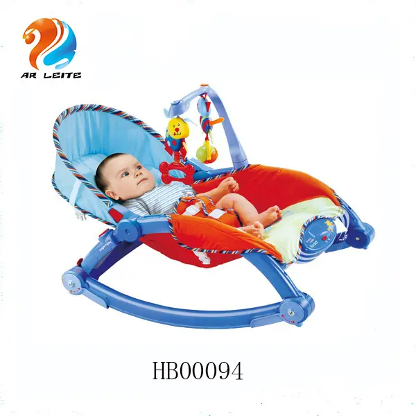 Vendita calda di alta qualità bambino a dondolo elettrico sedie nuovo nato del bambino bouncer con la vibrazione e la musica