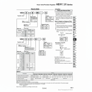 SMC Pneumatics-Válvula reguladora de presión, - Product Image 1