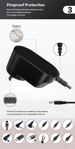 Simsukian mẫu miễn phí 5-20W hoán đổi cho nhau nhà cung cấp điện 5V 6V 7V <span class=keywords><strong>8V</strong></span> 9V 10V 0.5A 1A 2A 3A 4A 5A AC DC <span class=keywords><strong>Power</strong></span> <span class=keywords><strong>Adapter</strong></span> Nhà cung cấp - Product Image 3