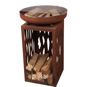 Nouvelle Tendance Brasero d'extérieur en Acier Corten pour Feu de Camp et Chauffage - Product Image 6