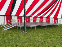 Escenario de Aluminio para Eventos Móviles de Fácil Instalación con Diseño Modular, Capacidad de Carga de 1000 kg para Conciertos al Aire Libre y Uso Portátil