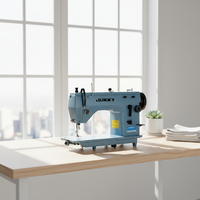 Machine à coudre industrielle JK20U53, dernier modèle domestique, zig-zag, broderie, tissus de moyenne épaisseur, alimentation manuelle, tête de moteur uniquement