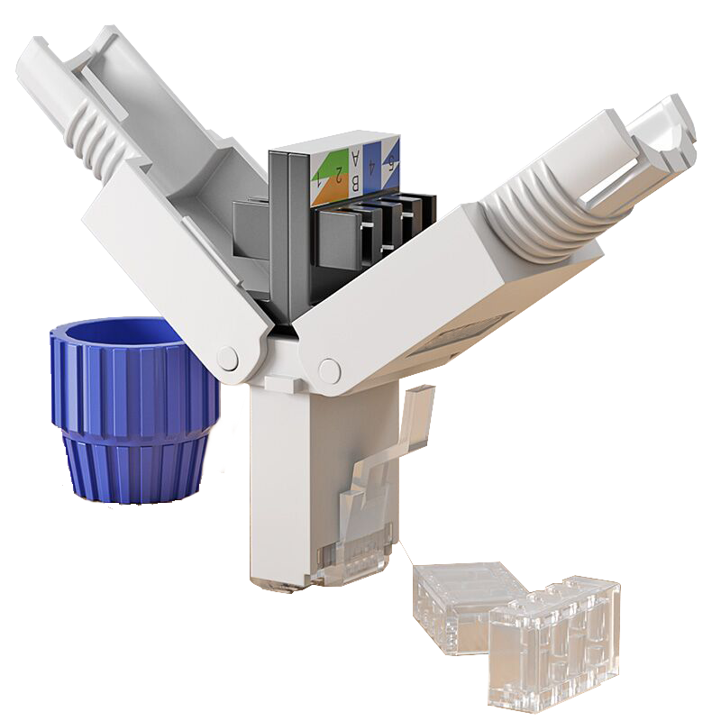 Разъем Cat6, без инструментов, разъем без инструментов, соединитель UTP RJ45, разъем cat6 Cat6A, модульный разъем без инструментов