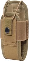 Pochette radio universelle en nylon 1000D avec fermeture éclair, étanche, pour la chasse, le camping et les activités de plein air