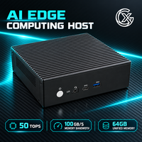 Host Komputasi AI Edge dengan Bandwidth Memori 100GB/s dan Desain Pendingin Aktif, Kotak AI Edge Ringkas untuk Kontrol Robotika