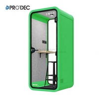 Cabine insonorisée personnalisée pour studio vidéo, cabine vocale isolée avec climatisation