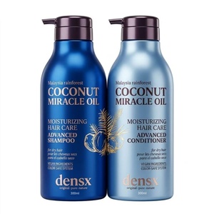 Shampooing et après-<span class=keywords><strong>shampoing</strong></span> capillaires en gel à l'huile de coco et de romarin, naturels, biologiques, nourrissants, <span class=keywords><strong>anti</strong></span>-<span class=keywords><strong>chute</strong></span>, personnalisables OEM, marque privée de qualité supérieure - Product Image 1