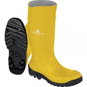 DELTA PLUS - IRONS5JA44-M PVC jaune-noir botte de sécurité-s5 src-BOTTES EAN MW129431 - Product Image 1