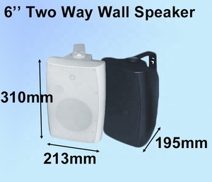 Loa gắn tường WTL-06 40W/80W 8ohm, loa tweeter riêng, loa trầm <span class=keywords><strong>6</strong></span> inch, hệ thống âm thanh PA - Product Image 3