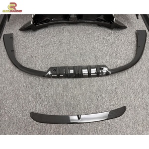 Tehart Style Dry Carbon Fiber Body Kits for Porsche 911 2012-2015 Carbon Rear Spoiler Side Skirt Front <b>Diffuser</b> <b>Car</b> Parts - Product Image 5