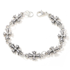 Bracciale da <span class=keywords><strong>Uomo</strong></span> Trendy Punk con Ciondolo a Croce, Stile Vintage in Lega, Marca Yili, Alta Qualità, Stile Retrò, Placcato in Titanio, per Feste e Street Style - Product Image 6