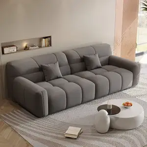 Hochwertige Wohnzimmermöbel Sofa-Satz aus Samt Luxusmodernes Couch-Design Lounge-Sofa für Heimmöbel