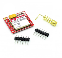 Module de communication GSM GPRS FYX Stock SIM800L, carte émetteur-récepteur cellulaire sans fil, module IoT embarqué avec câble d'antenne