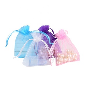 Vente en gros 3.9 "X 5.9" (10*15cm) Sacs en <span class=keywords><strong>organza</strong></span> à cordon noir blanc <span class=keywords><strong>rouge</strong></span> rose principalement comme sacs de faveurs de mariage - Product Image 1