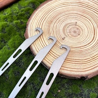 Ensemble de vaisselle portable pour l'extérieur - Conception légère à suspendre pour pique-niques, tourisme, camping, repas à domicile, y compris couteau