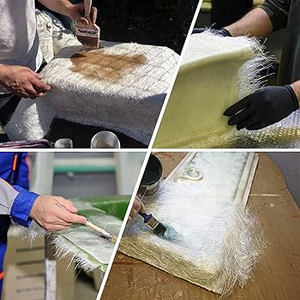 Tapis en fibre de verre haché Jushi en poudre ou en émulsion Type CSM Tapis en fibre de verre 225g 300g 450g - Product Image 5