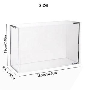 Estuche de exhibición acrílico SPC Prismatic Evolutions con cierre, acrílico de 5 mm de grosor con 6 imanes, fácil carga superior para cajas de colección - Product Image 2