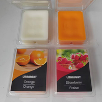 Cube de cire parfumé coloré bloc de cire parfumé fond aromathérapie 6 PC fond de cire pour l'esprit relaxant décor à la maison