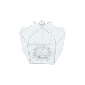 Acrylic <b>Storage</b> <b>Box</b> 15x13x12.5 Cm With <b>Drawers</b> For Cosmetic Desktop Organizers Modern Style - Product Image 2