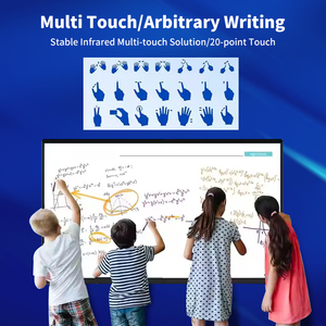 Fabriek Groothandel 4K Lcd Digitale Interactieve Smart Boards Voor Scholen Onderwijs Pen-Vinger Touch Interactieve Flat Panel - Product Image 2