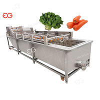 Nieuwste Verwerkingstechnologie Fruit Groenten Aardappel Sorteren Datum Wasmachines Groene Ui Wortel Bubbel Reinigingsmachine