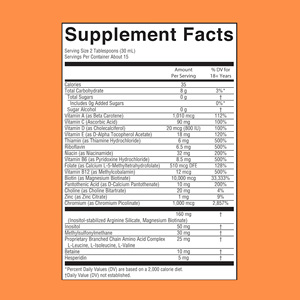 Mélange de multivitamines liquides sans sucre OEM, saveur pêche mangue, nutriments essentiels, 6 vitamines <span class=keywords><strong>B</strong></span> + biotine pour le bien-être et la vitalité - Product Image 4