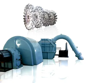 1500 Kw Venta caliente generador de turbina de agua micro hidro generador eléctrico