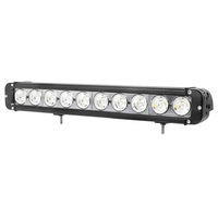 Super lumineux simple rangée combo spot ce rohs super mince 17.5 pouces 100w led barre lumineuse pour voitures et camions
