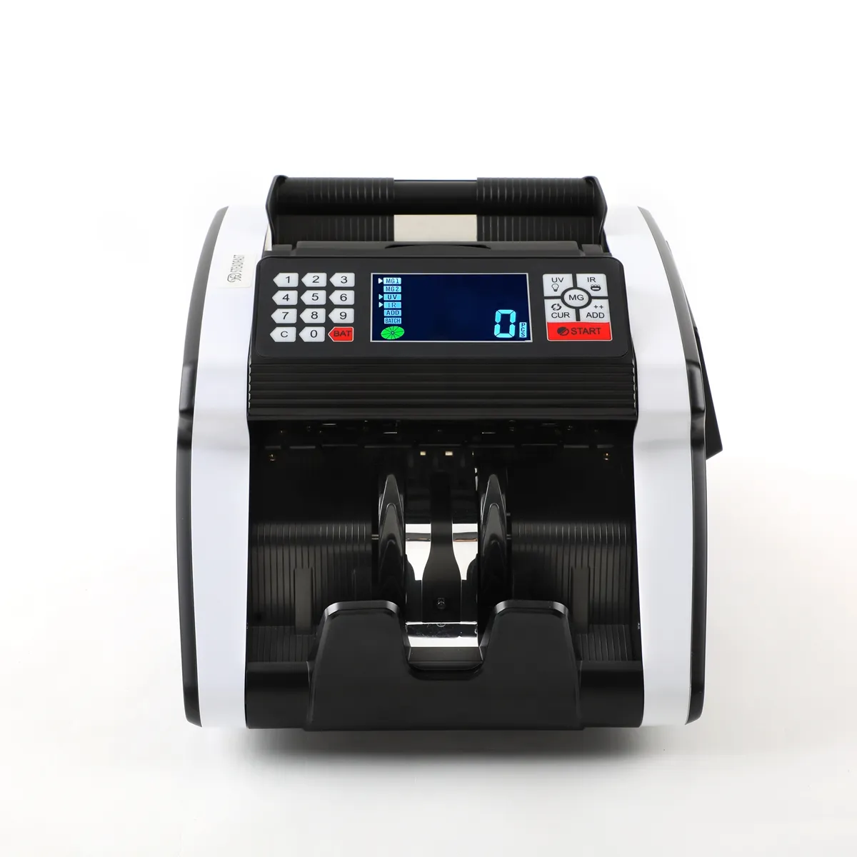Intelligent Money Counter Machine Mixed Denomination Value Counting machine custom Multi Currency UV/MG Detection