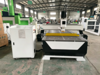 Routeur CNC 3D multifonction robuste 4*8ft 1325 2040 pour le bois, l'acrylique et l'aluminium, avec aspiration, prix compétitif