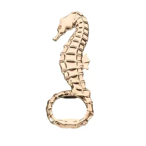 K230 Summer Party Seahorse Shape Portable Wine Beer Bottle Opener For Guest Gift Party Favor Friends