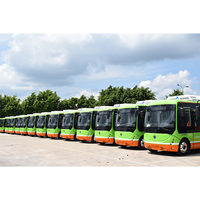 Autobús Urbano Eléctrico LHD Automático de 19 Pasajeros, 6 Metros, 69 km/h, 440 km de Autonomía, 11-20 Asientos, Monitoreo Remoto, Telemática, Nueva Energía