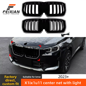 <span class=keywords><strong>2023</strong></span>+ pour <span class=keywords><strong>BMW</strong></span> X1 IX1 U11 Calandre avant à double ligne LED éclairée, pièces de tuning extérieur - Product Image 1