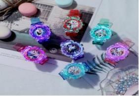 Orologio giocattolo Mother Kids & Toys HB-M062 per ragazze di età compresa tra 4 e 6 anni, in plastica, colori misti - Product Image 3