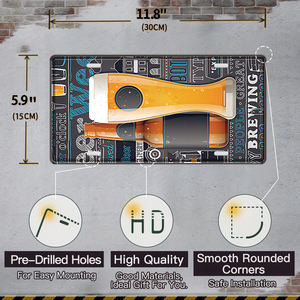 Letrero Metálico Vintage de Cerveza, Estilo Pub, Decoración Retro para Pared de Bar, Garaje, Sala de Juegos, Placa Decorativa - Product Image 4