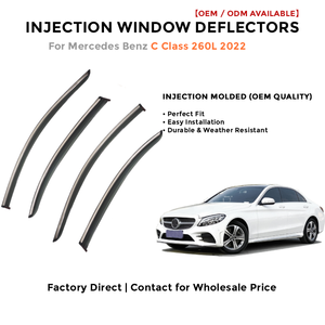 Deflectores de Ventana Laterales para Toyota Cruiser 2019-2020 Protector de Lluvia Accesorios de Coche - Product Image 2