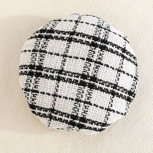 Vêtements de boutique pour filles de <span class=keywords><strong>3</strong></span> <span class=keywords><strong>ans</strong></span>, automne-hiver, robes à manches longues à carreaux et patchwork, chapeau, tenues pour enfants, filles - Product Image 3