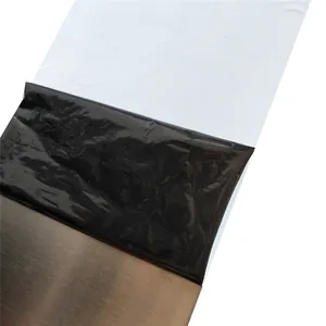 不锈钢板用塑料黑白保护膜可以涂粘合剂