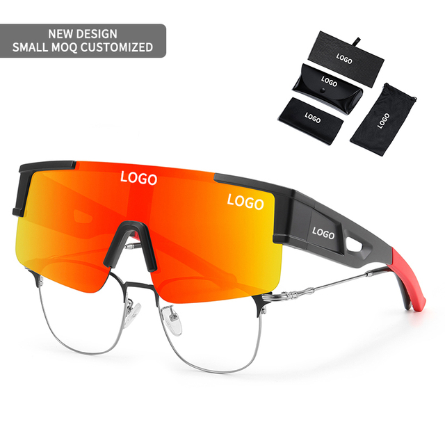 Trendy Dual-Purpose Cycling Sunglasses with Polarized Lenses Outdoor Myopia Glasses for Riding Sports Fashionable Style
