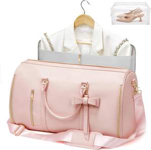 Muestra Gratuita, Bolsa de Viaje de Mano para Mujer, Bolsa de Viaje para Avión con Compartimento para Zapatos - Product Image 2