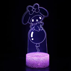 Cute Lamp Funny LED Illusion Room ABS Table Lamps Funny <strong>Mini</strong> LED Home Lights Designed Night Light Starry Bedroom Decor - Product Image 2