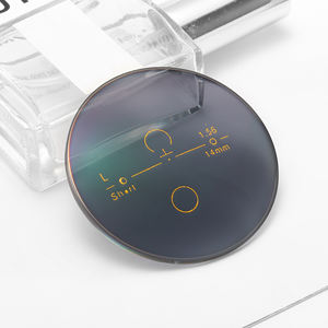 Lente óptica fotocromática uv420 taizhou thinkey, 12/14/17mm, bloco azul e fotocrômico 1.56 - Product Image 1