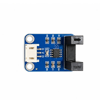 Zetok Slotted Optocoupler Switch Module SOS01 5mm Gap Photoelectric Induction Sensor 3.3-5V Digital Output for DIY