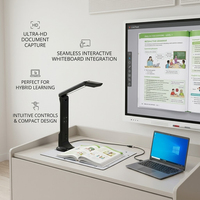 Visualiseur numérique A4 A3, scanner de documents portable, présentateur visuel USB haute vitesse 8 13 16MP, pliable, en stock