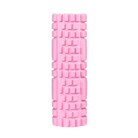 Venta al por mayor rodillos de espuma de Yoga de rejilla de alta densidad 33cm 45cm EVA + rodillo de masaje de material PVC Premium para ejercicio