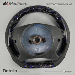 Volante personalizado de fibra de carbono forjado azul para Mercedes-Benz Clase E y G W463 W211 G55 E63 E350 E550 AMG CLK350 SL55 2005-2009 - Product Image 5