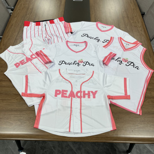 FQ CUSTOM USA Flag Baseball Suit on Filed Digital Camouflage Baseball Jersey Button Down Classic Stripes Uniforme de béisbol - Product Image 6
