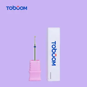 Toboom-brocas de carburo de uñas, juego de brocas de uñas múltiples, 6,0mm, 5 en 1, corte recto, recubrimiento de estaño, novedad